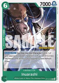 Inuarashi - Legacy of the Master Release Event Cards - C - OP12-022