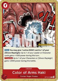 Color of Arms Haki - Legacy of the Master Release Event Cards - C - OP12-019