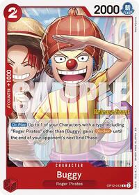 Buggy (012) - Legacy of the Master Release Event Cards - C - OP12-012