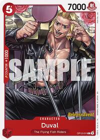 Duval - Legacy of the Master Release Event Cards - C - OP12-011