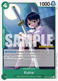 Kuina - Legacy of the Master Release Event Cards - UC - OP12-026