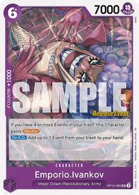 Emporio.Ivankov (065) - Legacy of the Master Release Event Cards - UC - OP12-065