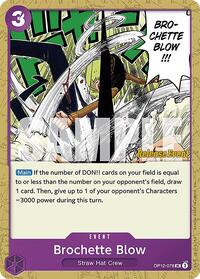Brochette Blow - Legacy of the Master Release Event Cards - UC - OP12-078