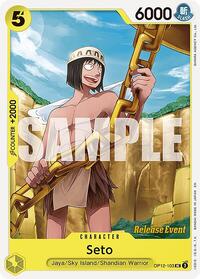 Seto - Legacy of the Master Release Event Cards - UC - OP12-103