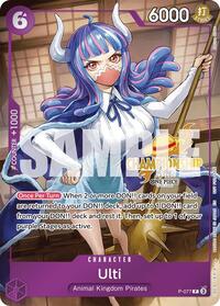 Ulti (CS 25-26 Event Pack) - One Piece Promotion Cards - PR - P-077