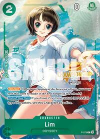 Lim (CS 25-26 Event Pack) - One Piece Promotion Cards - PR - P-079