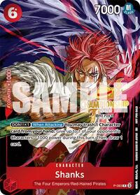 Shanks (CS 25-26 Event Pack) - One Piece Promotion Cards - PR - P-083