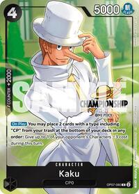 Kaku (CS 25-26 Celebration Pack) - One Piece Promotion Cards - R - OP07-080
