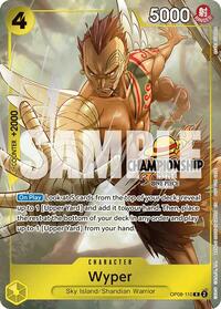 Wyper (CS 25-26 Celebration Pack) - One Piece Promotion Cards - R - OP08-110