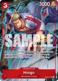 Hongo (CS 25-26 Celebration Pack) - One Piece Promotion Cards - UC - OP09-011
