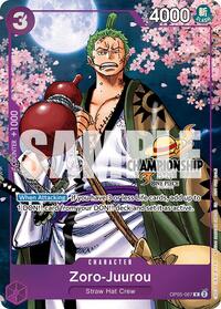 Zoro-Juurou (CS 25-26 Event Pack Finalist Ver.) - One Piece Promotion Cards - R - OP05-067