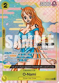 O-Nami (CS 25-26 Event Pack Finalist Ver.) - One Piece Promotion Cards - R - OP06-101