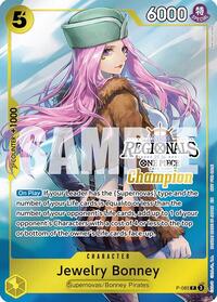 Jewelry Bonney (Online Regional Champion Card Set 2025 Vol.2) - One Piece Promotion Cards - PR - P-085