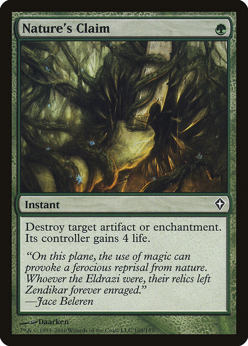 Nature's Claim - Worldwake - C - 108