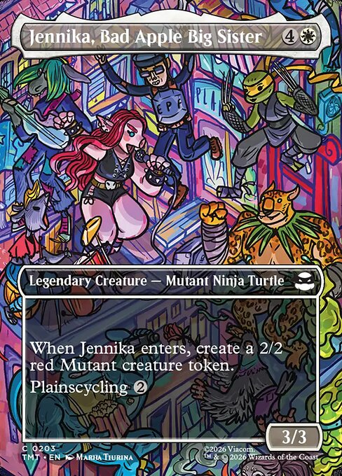 Jennika, Bad Apple Big Sister (Borderless) - Teenage Mutant Ninja Turtles - C - 203