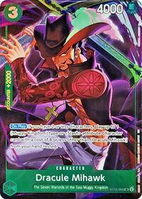 Dracule Mihawk (Illustration Box Vol.4) - One Piece Promotion Cards - SR - ST12-003