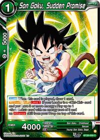 Son Goku, Sudden Promise - Prismatic Clash - Common - BT28-059