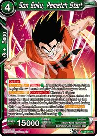 Son Goku, Rematch Start - Prismatic Clash - Common - BT28-061