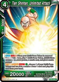 Tien Shinhan, Unlimited Attack - Prismatic Clash - Common - BT28-066