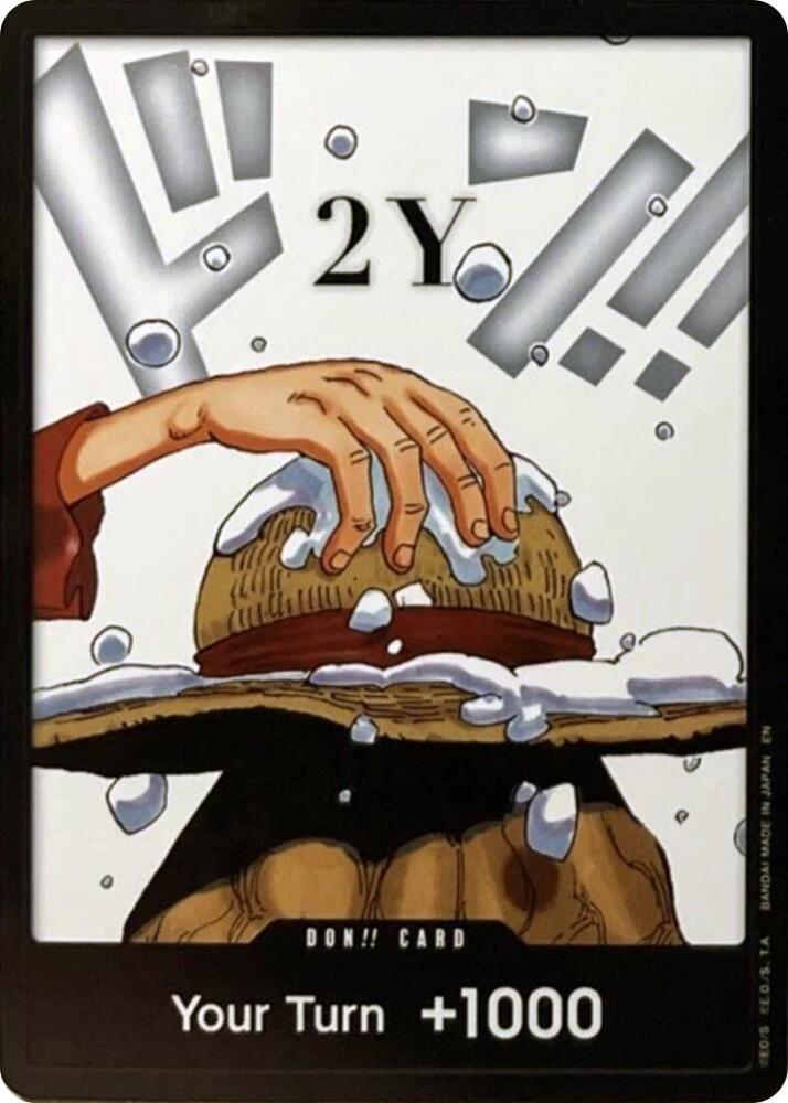 DON!! Card (2Y) (Double Pack Set Vol. 8) - Legacy of the Master - DON!!