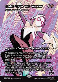 Spider-Gwen, Web-Warrior - Najeela, the Blade-Blossom (Borderless) - Marvel Universe Eternal-Legal - M - 24