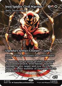 Iron Spider, Civil Warrior - Alibou, Ancient Witness (Borderless) - Marvel Universe Eternal-Legal - M - 39
