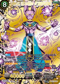 Beerus, Incarnation of Destruction - Prismatic Clash - Secret Rare - BT28-150