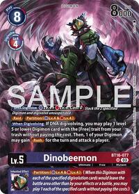 Dinobeemon - Limited Card Pack -Another Knight- - Super Rare - BT16-077 SR