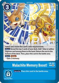Malachite Memory Boost! - Limited Card Pack -Another Knight- - Promo - LM-052 P
