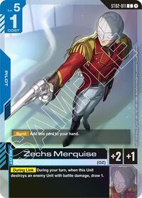 Zechs Merquise (Championship Participation Pack 01) - Gundam Promotional Cards - Common - ST02-011