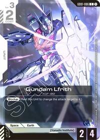Gundam Lfrith (Championship Participation Pack 01) - Gundam Promotional Cards - Common - GD01-086