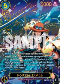 Portgas.D.Ace - EB02-028 (SP) - Carrying On His Will - R - EB02-028