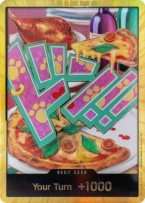 DON!! Card (Bonney) (Gold) - Premium Booster -The Best- Vol. 2 - DON!!