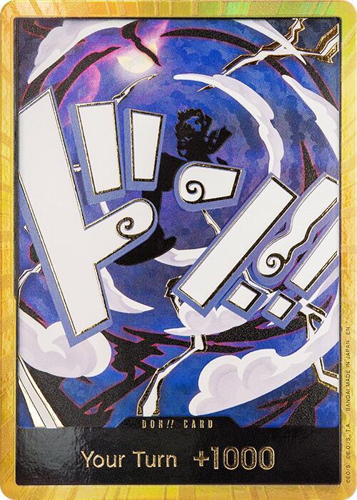 DON!! Card (GEAR5 Luffy) (Gold) - Premium Booster -The Best- Vol. 2 - DON!!