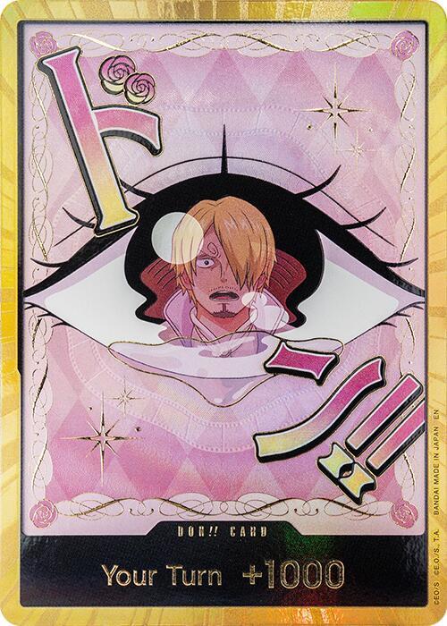 DON!! Card (Pudding) (Gold) - Premium Booster -The Best- Vol. 2 - DON!!