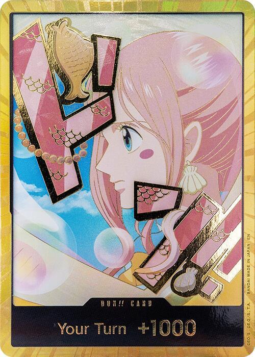 DON!! Card (Shirahoshi) (Gold) - Premium Booster -The Best- Vol. 2 - DON!!