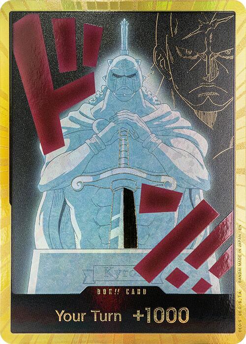 DON!! Card (Kyros) (Gold) - Premium Booster -The Best- Vol. 2 - DON!!