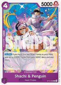 Shachi & Penguin (Tournament Pack 2025 Vol. 4) - One Piece Promotion Cards - C - ST10-008