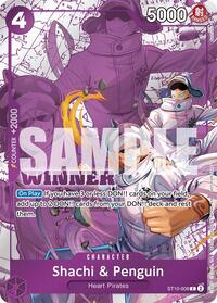 Shachi & Penguin (Winner Pack 2025 Vol. 4) - One Piece Promotion Cards - C - ST10-008