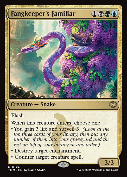 Fangkeeper's Familiar - Prerelease Cards - R - 183