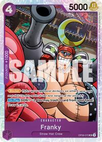 Franky - OP09-072 (Reprint) - Premium Booster -The Best- Vol. 2 - SR - OP09-072