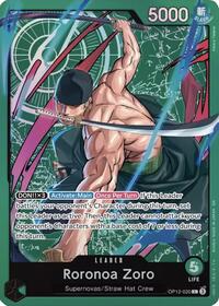 Roronoa Zoro - OP12-020 (Zoro Deck) - Learn Together Deck Set - L - OP12-020