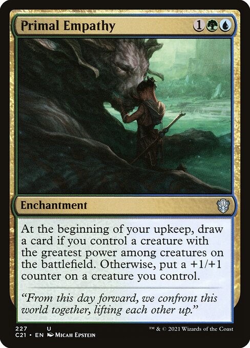 Primal Empathy - Commander 2021 - U - 227