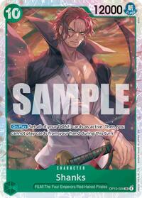 Shanks (028) - Carrying On His Will - SR - OP13-028
