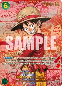 Monkey.D.Luffy (118) (Red Super Alternate Art) - Carrying On His Will - SEC - OP13-118