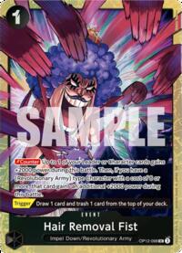 Hair Removal Fist (Premium Card Collection -Best Selection Vol. 5-) - One Piece Promotion Cards - UC - OP12-098
