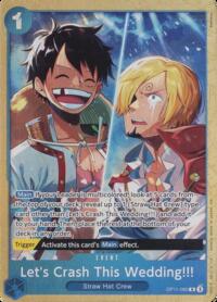 Let's Crash This Wedding!!! (Premium Card Collection -Best Selection Vol. 5-) - One Piece Promotion Cards - R - OP11-060