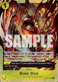 Blaze Slice (Premium Card Collection -Best Selection Vol. 5-) - One Piece Promotion Cards - R - OP07-116