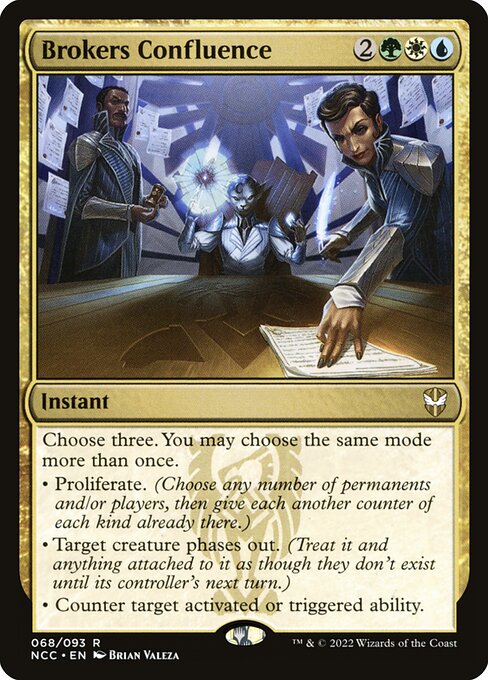 Brokers Confluence - Commander: Streets of New Capenna - R - 68