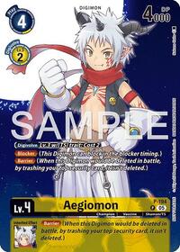 Aegiomon (Digimon Story: Time Stranger Promo Pack) - Digimon Promotion Cards - Promo - P-194 P